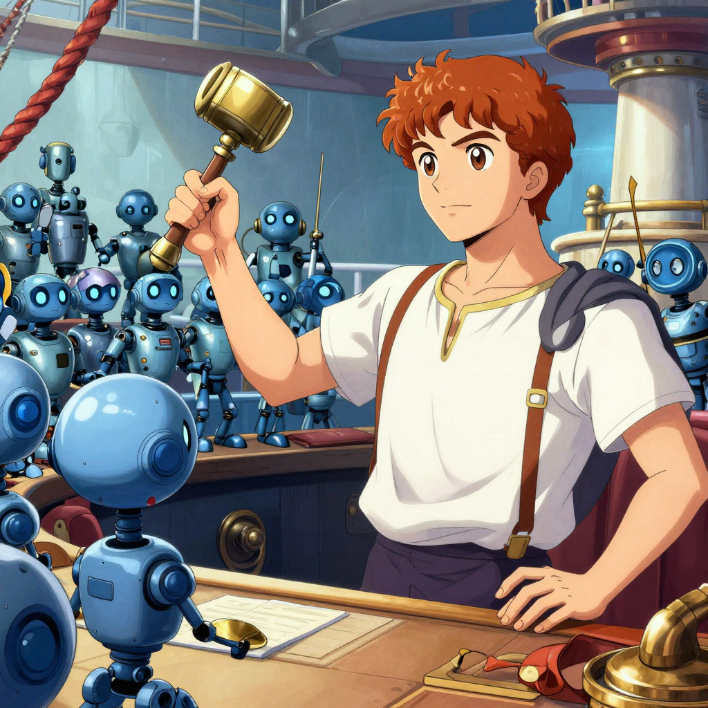 Telemachus, two months on — a worker fleet, typed judgments, and a Japanese e-book